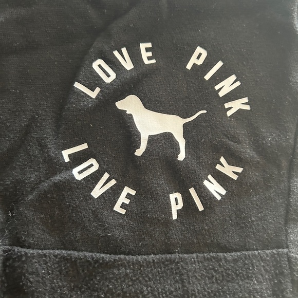 VS PINK Black Dog Logo Shorts Medium - Picture 2 of 10